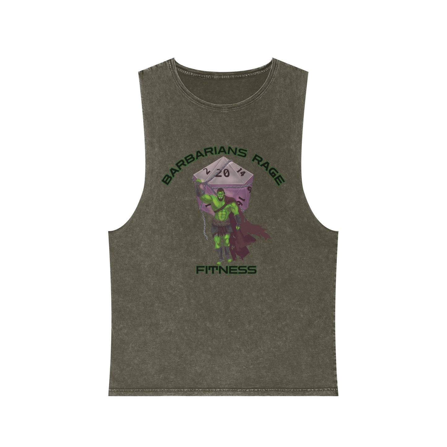 Mighty Orc- Stone Washed Tank