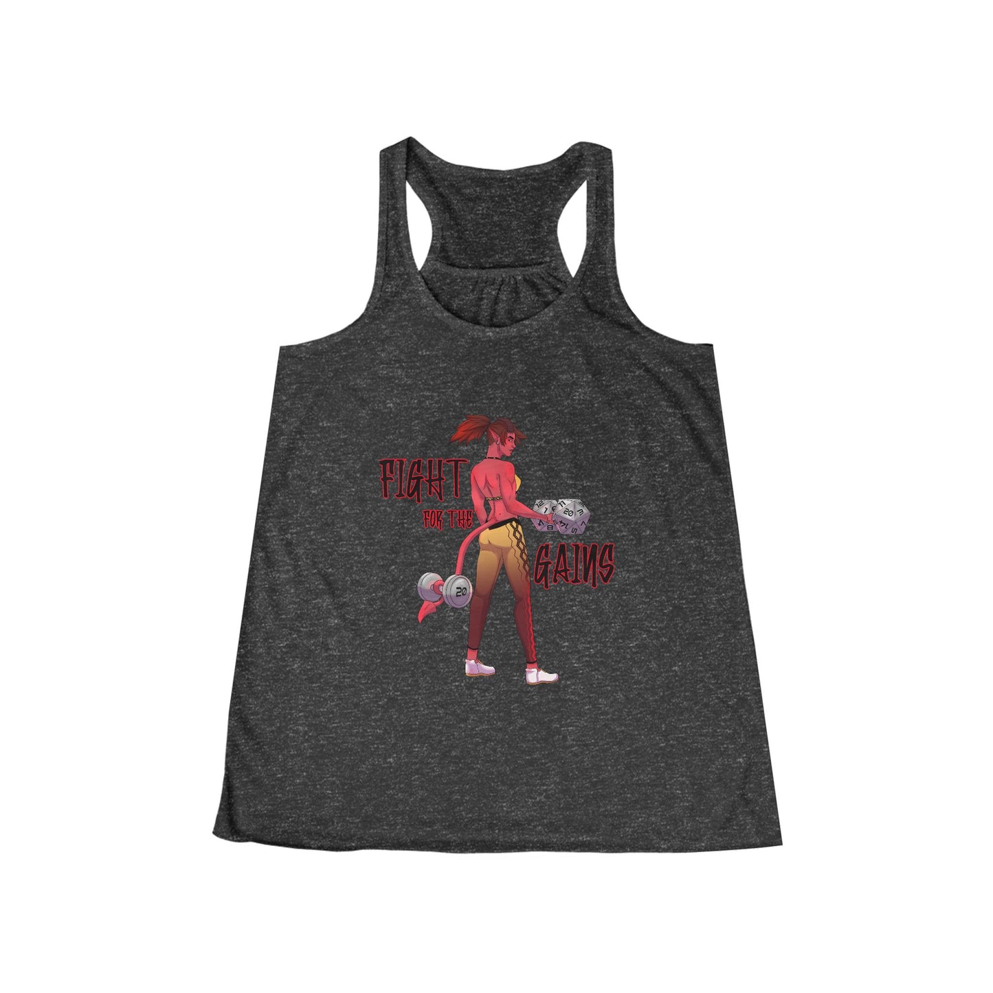 Fight For The Gains- Flowy Top