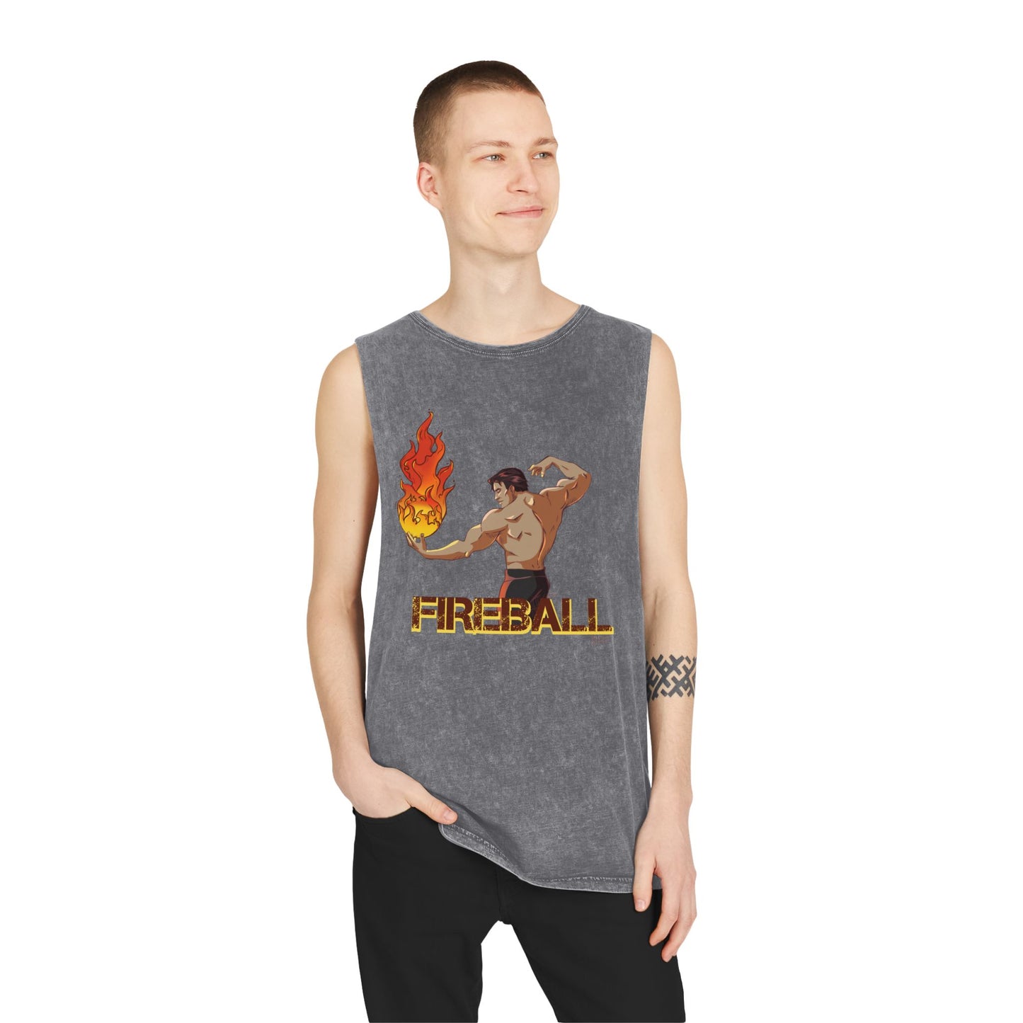 Fireball Sorcerer- Stone Washed Tank