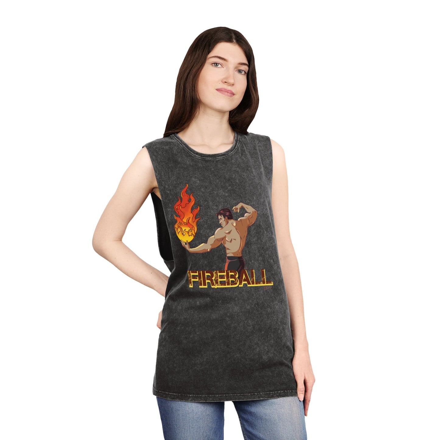 Fireball Sorcerer- Stone Washed Tank