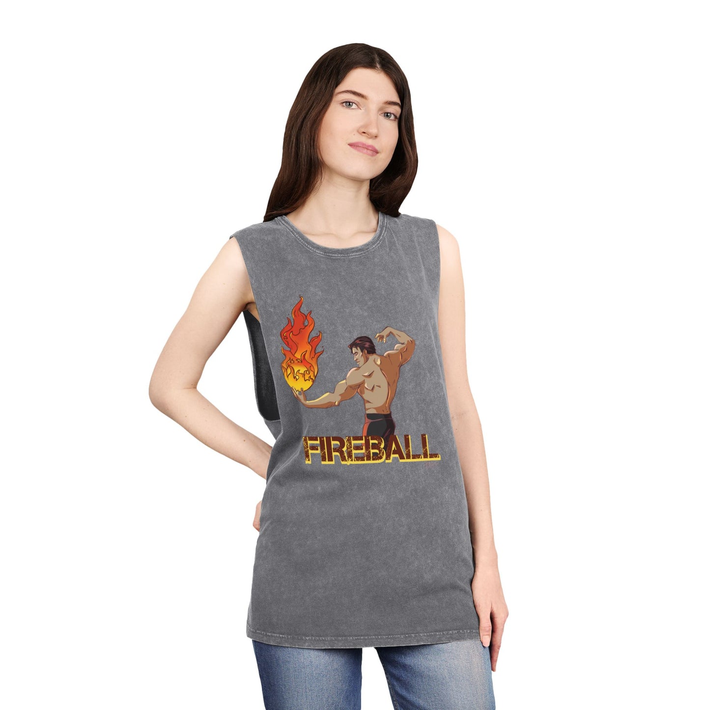 Fireball Sorcerer- Stone Washed Tank